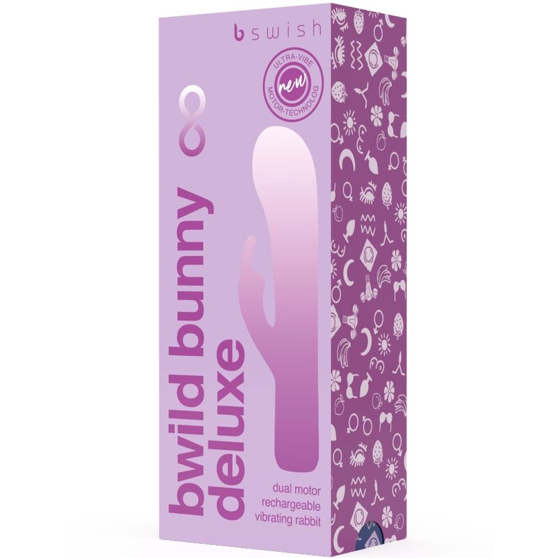 B SWISH BWILD BUNNY Infinite Deluxe vibrator i lila