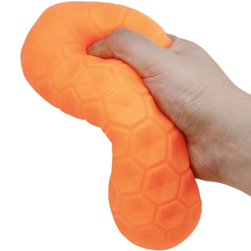 PRETTY LOVE TWIN BALLS manlig masturbator i orange