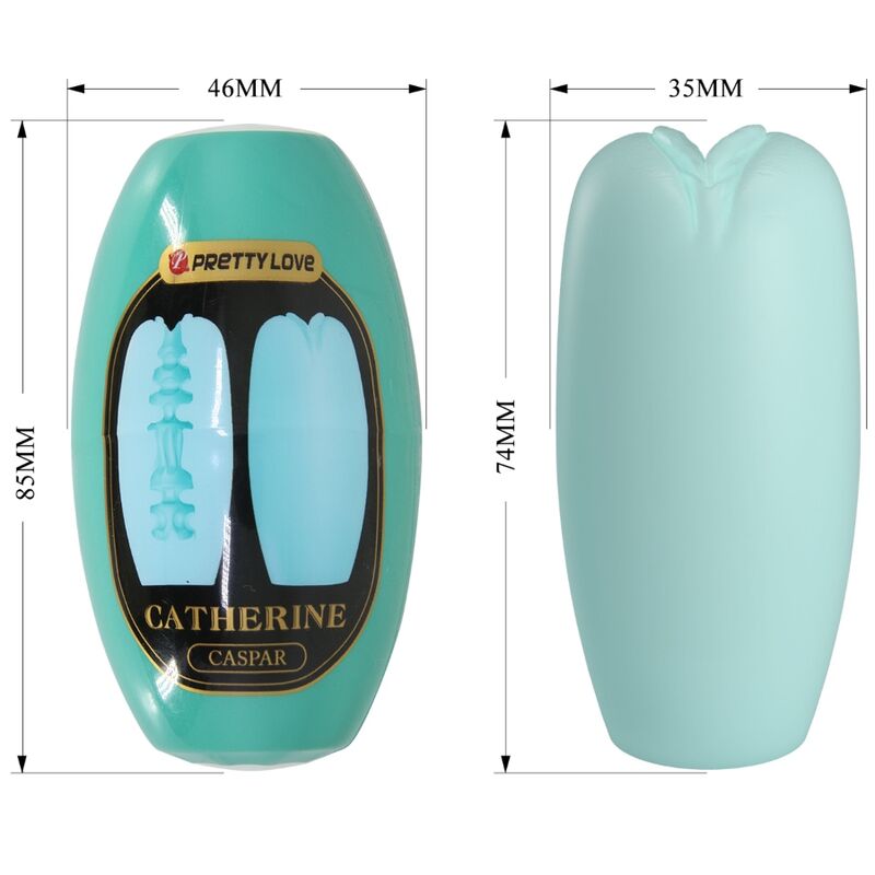 PRETTY LOVE Catherine Male Masturbator i Aqua Green