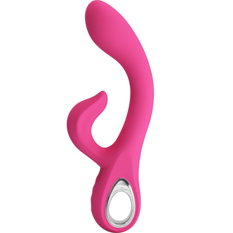 PRETTY LOVE - FRITZ RABBIT VIBRATOR 12 VIBRATIONS ROSA