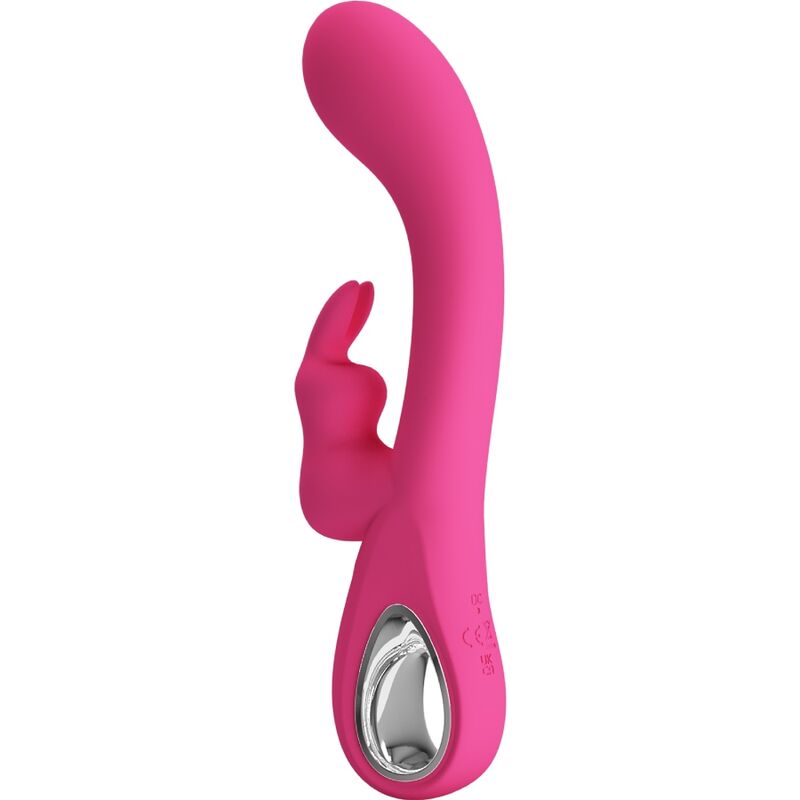 PRETTY LOVE - Novak Rabbit Vibrator 12 Vibrations Rosa