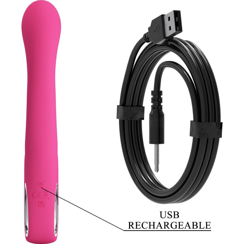 PRETTY LOVE - Novak Rabbit Vibrator 12 Vibrations Rosa