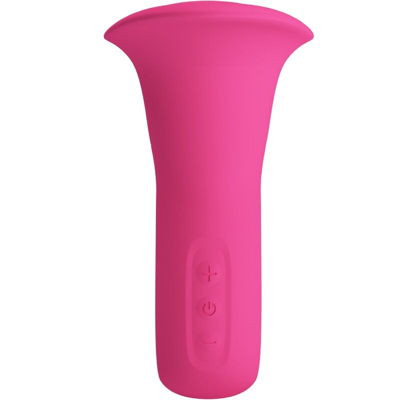 Pretty Love Clyde oral vibrator med vibrerande tunga i rosa