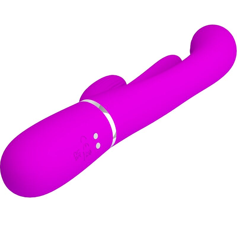 PRETTY LOVE Shania Triple Rabbit Vibrator i rosa