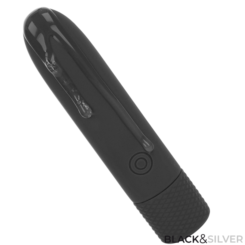 GERI USB återuppladdningsbar vibrerande bullet i svart