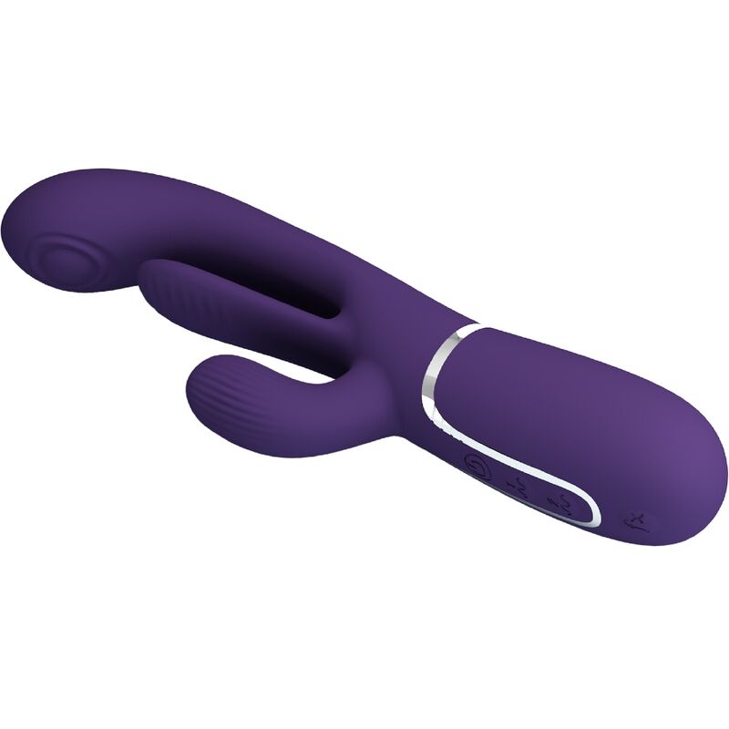 PRETTY LOVE Shania Triple Rabbit Vibrator i lila