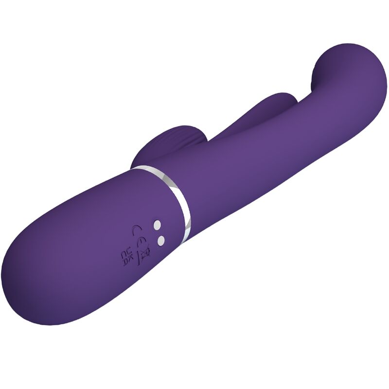 PRETTY LOVE Shania Triple Rabbit Vibrator i lila