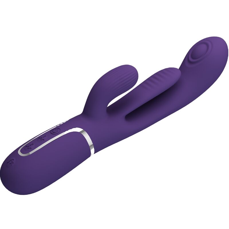 PRETTY LOVE Shania Triple Rabbit Vibrator i lila