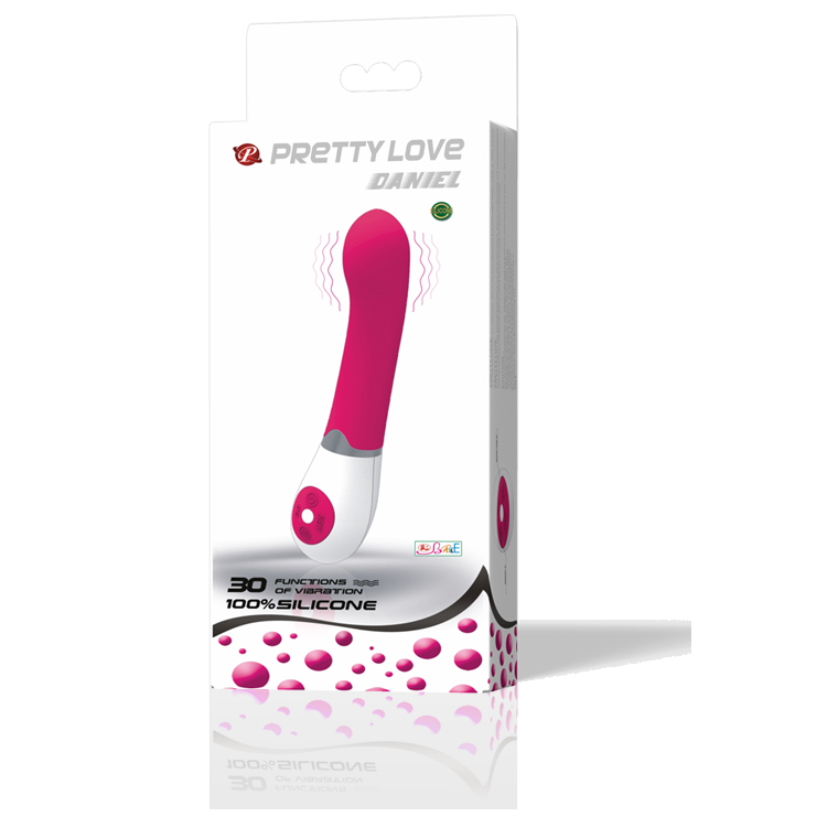 Pretty Love Flirtation Daniel vibrator i lila och vitt