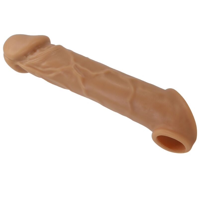 PRETTY LOVE - Realistisk hud penis sleeve köttfärgad