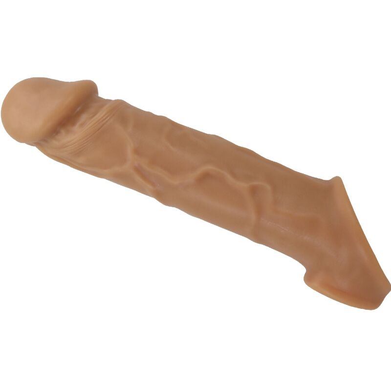 PRETTY LOVE - Realistisk hud penis sleeve köttfärgad