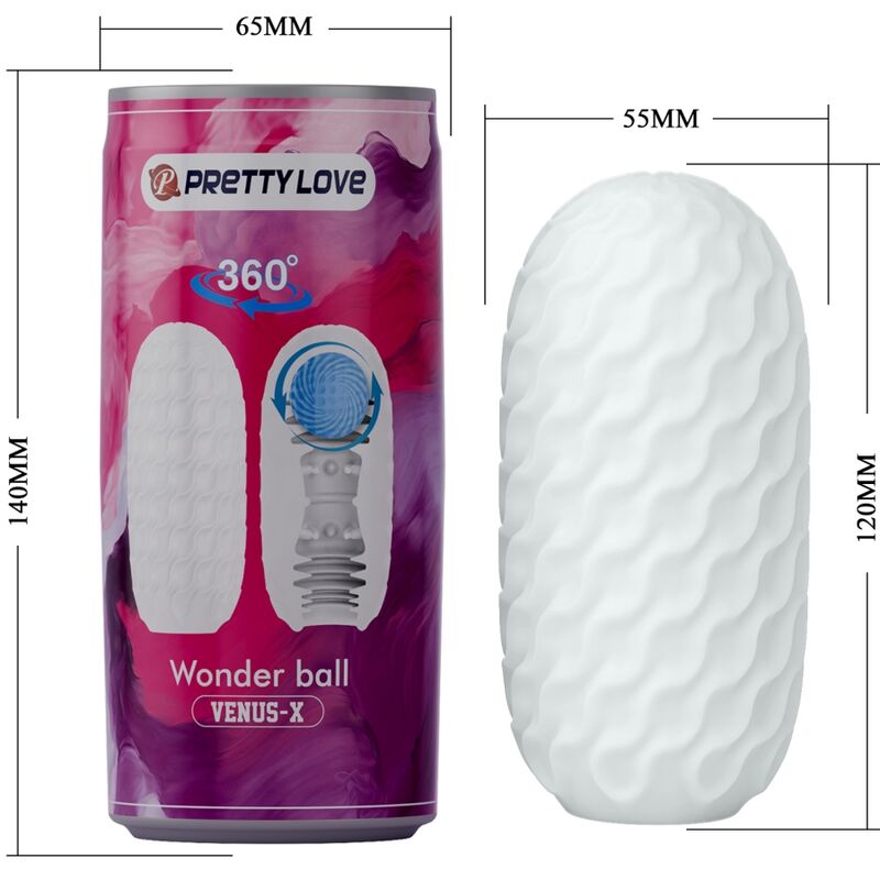 PRETTY LOVE Venus X manmasturbator modell 3 vit
