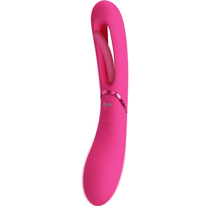 ROMANCE Lexie G-spot vibrator i rosa med 7 vibrationslägen