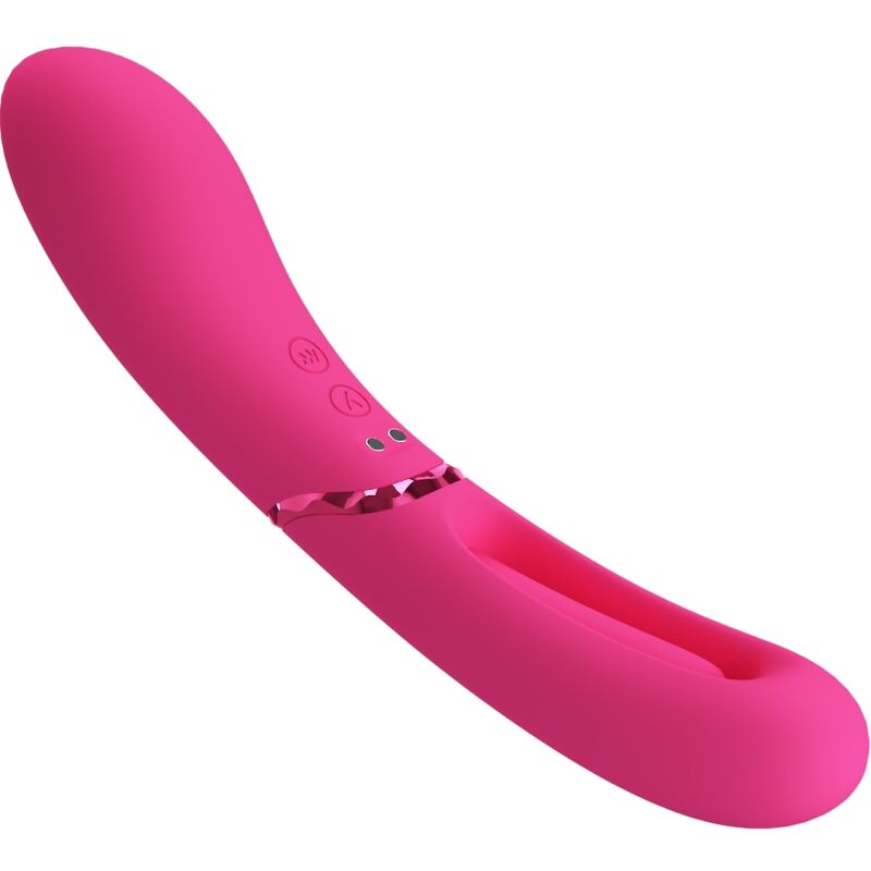 ROMANCE Lexie G-spot vibrator i rosa med 7 vibrationslägen