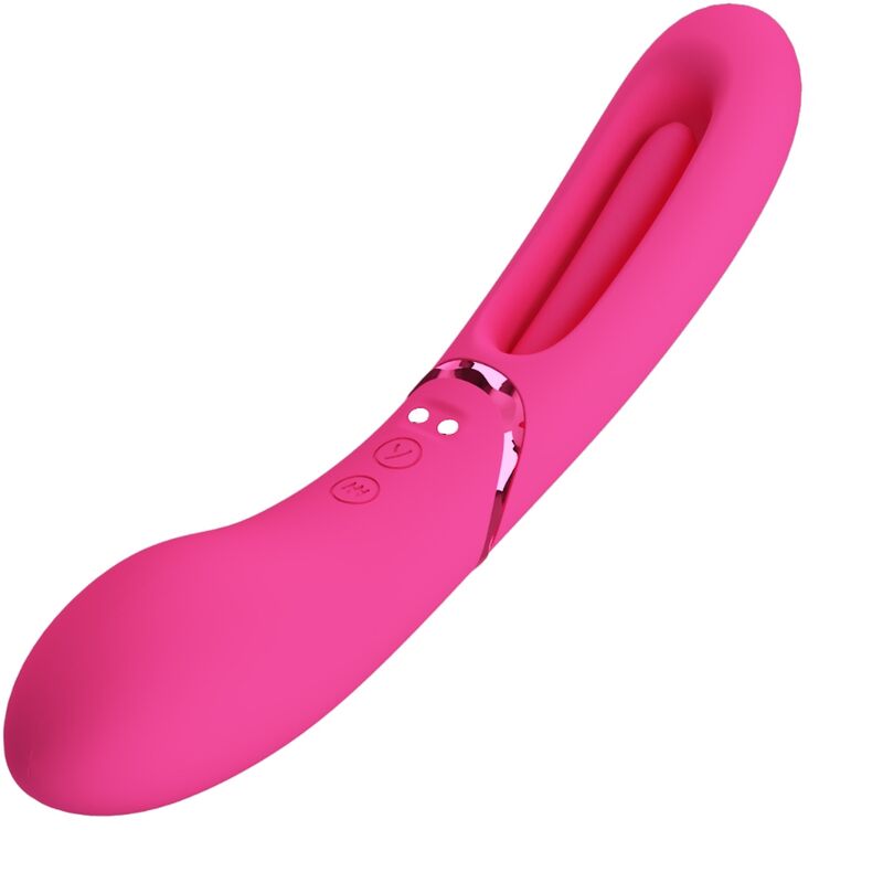 ROMANCE Lexie G-spot vibrator i rosa med 7 vibrationslägen