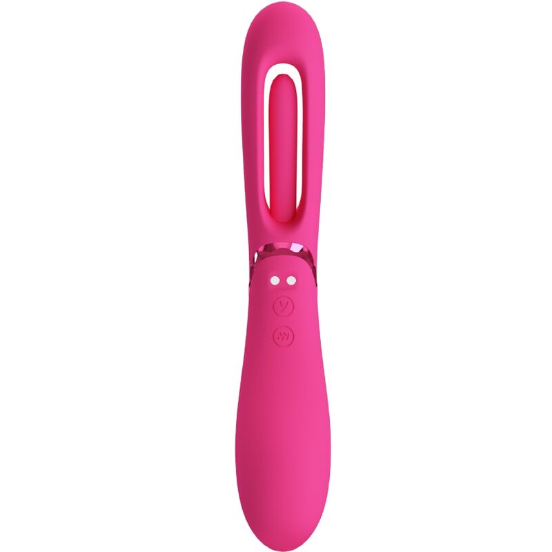 ROMANCE Lexie G-spot vibrator i rosa med 7 vibrationslägen