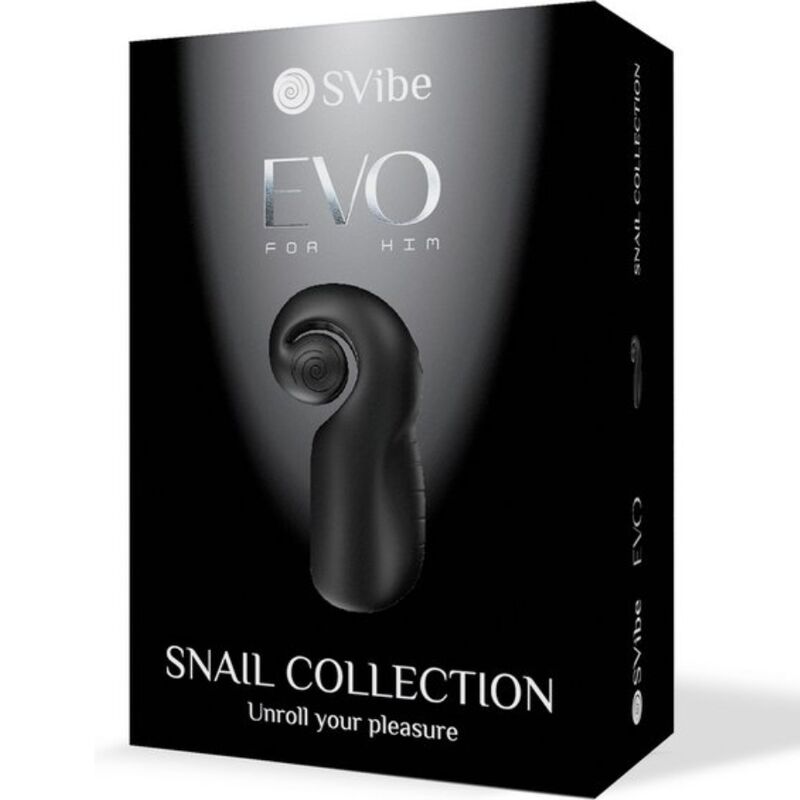 Snail Vibe - EVO for Him manlig masturbator i svart
