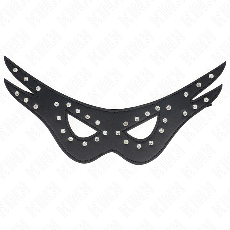 KINK - Sexig lädermask modell 2 27 x 13 cm