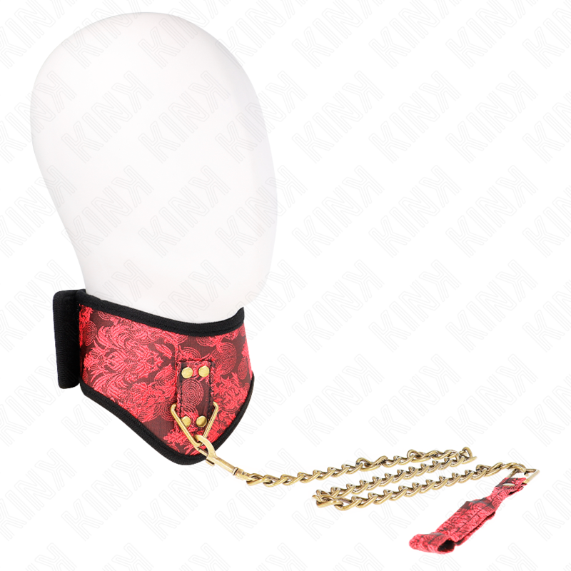 KINK halsband med spetsrem 75 cm