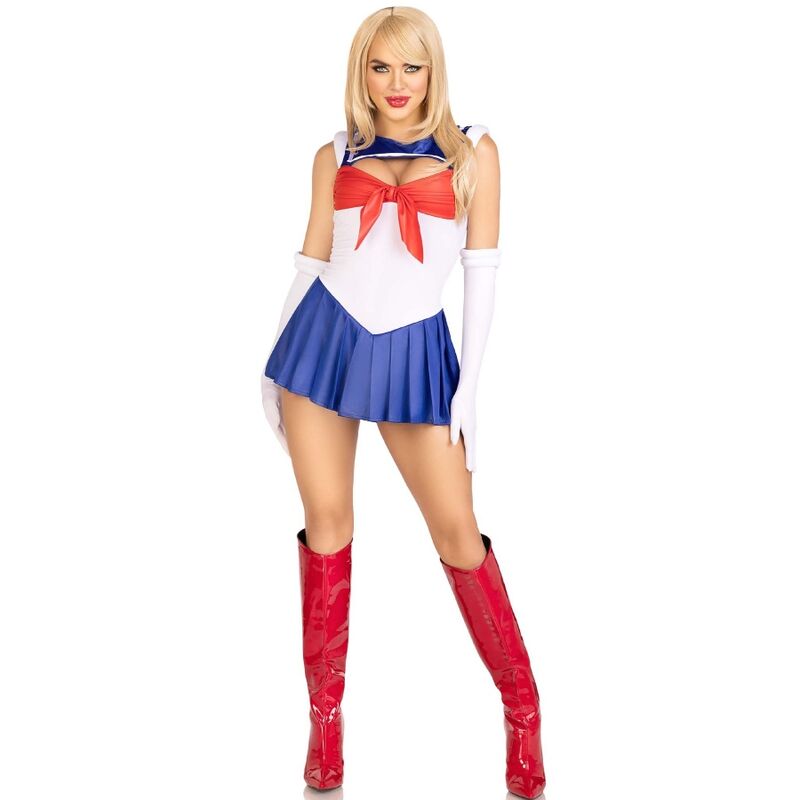LEG AVENUE - KOSTYM SEXY SAILOR MULTICOLOR M