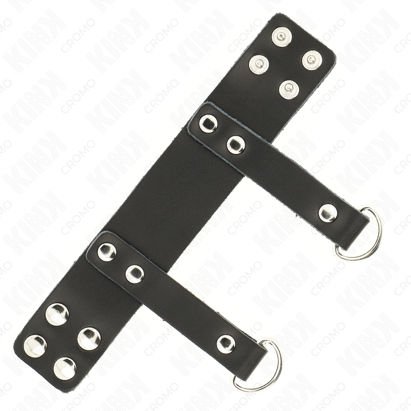 KINK - Penisring med 'D'-formade ringar 18,5 x 3,3 cm