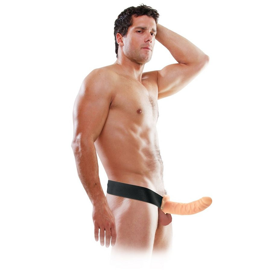 FETISH FANTASY SERIES 19 cm Hollow Strap-On Natural