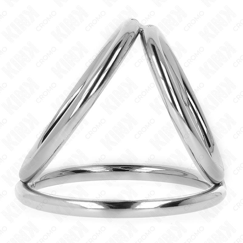 KINK Triple Chrome Metal Penis Ring 3.8 cm till 5 cm