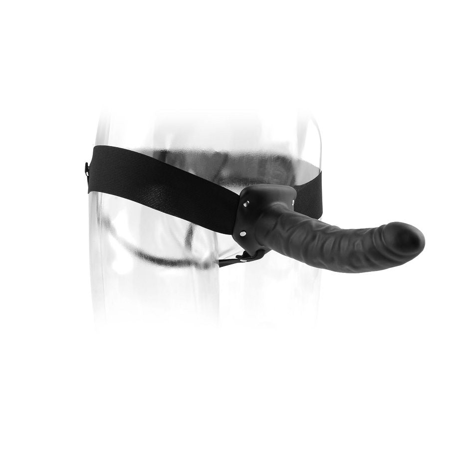 FETISH FANTASY SERIES 19 cm Hollow Strap-On i svart