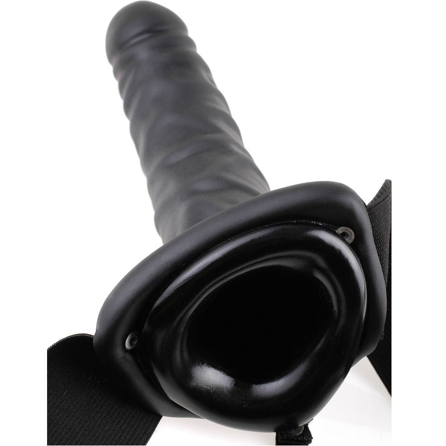 FETISH FANTASY SERIES 19 cm Hollow Strap-On i svart