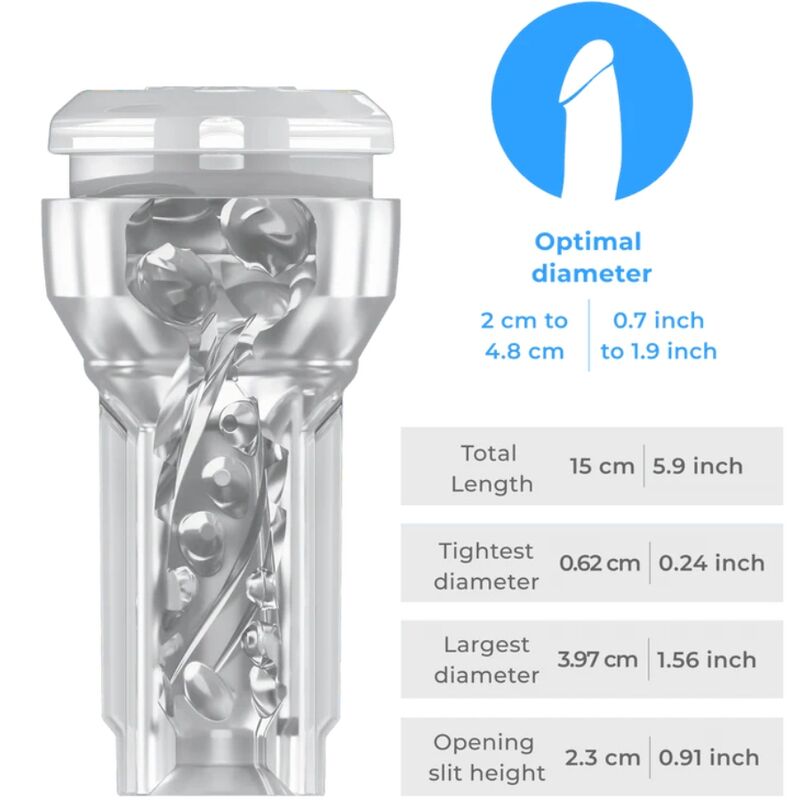 Kiiroo Feel Pocket Stroker och Power Blow kombination
