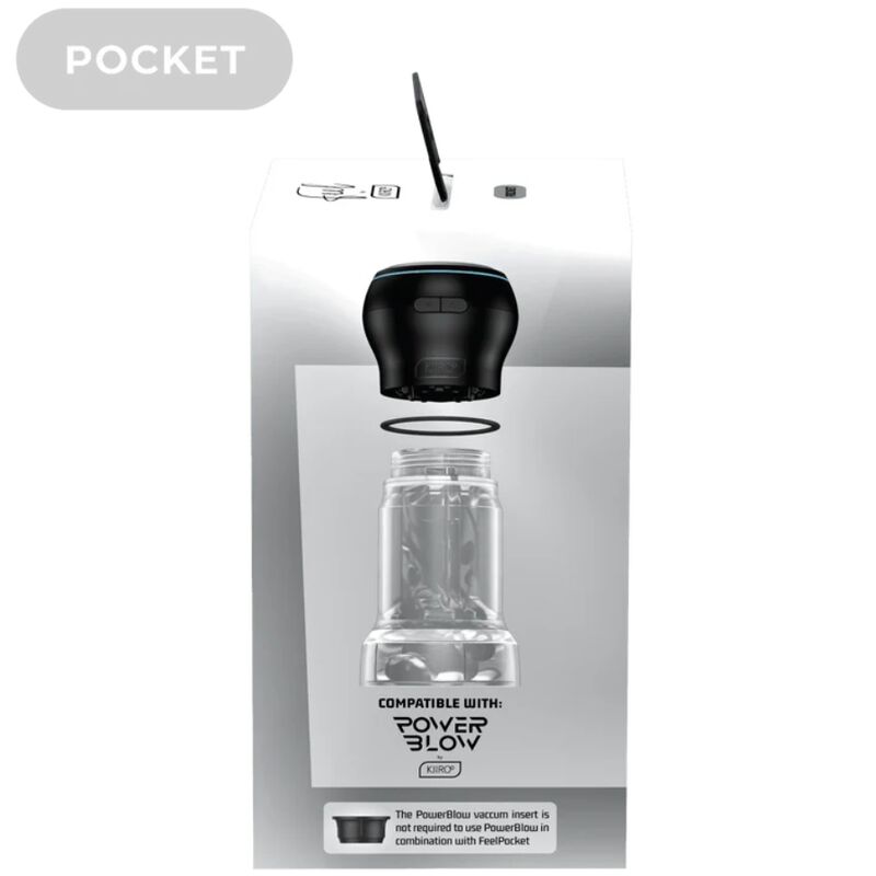 Kiiroo Feel Pocket Stroker och Power Blow kombination