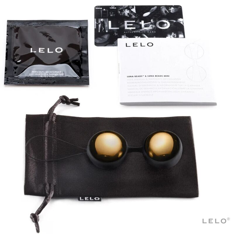 LELO LUNA BEADS i 20-karat guld