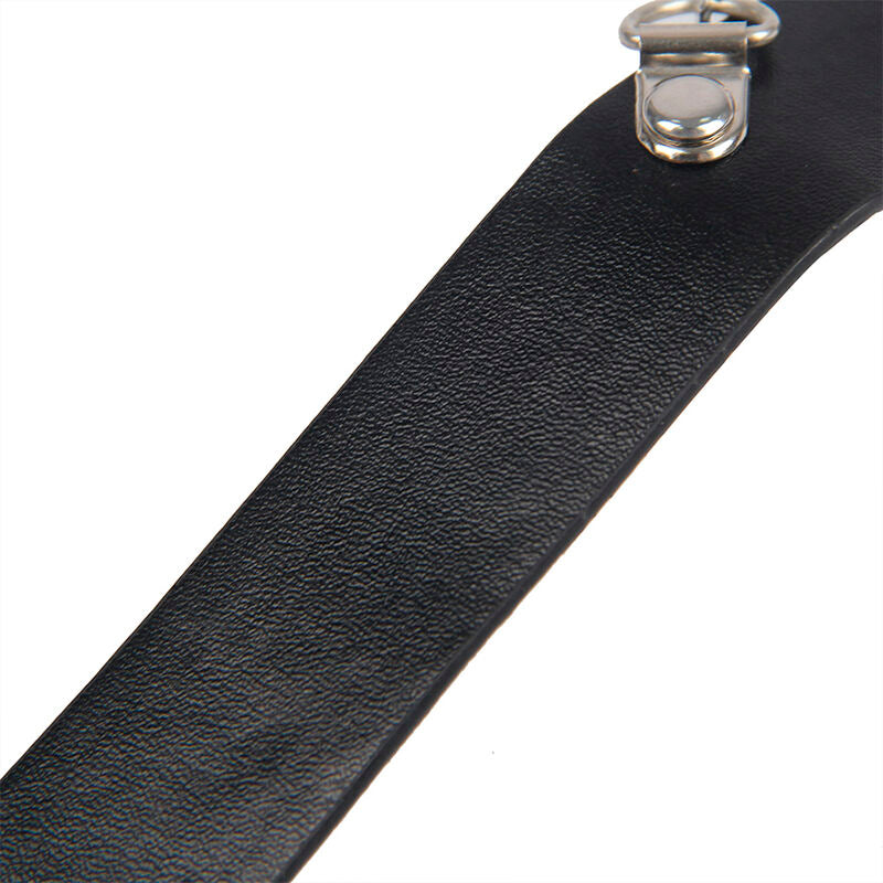 SUBBLIME - 953720 Bondage Läderremmar Bröstklämmor Svart One Size