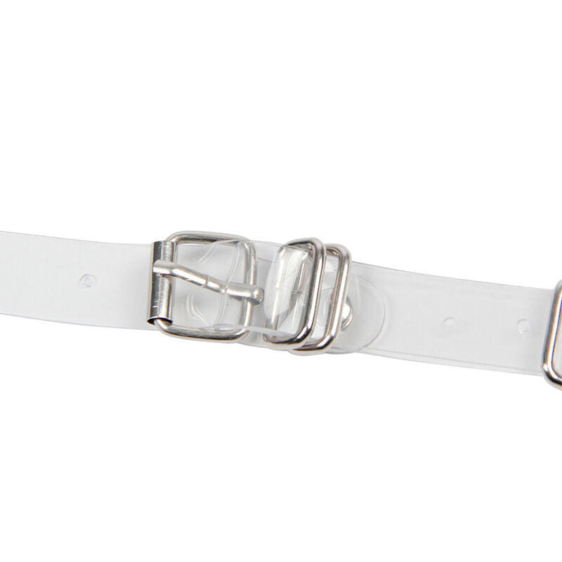 SUBBLIME - 953737 Bröstsele med ringar och kedjor Silver One Size