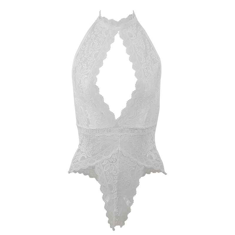Sublime Lace Bodysuit i vitt för kvinnor