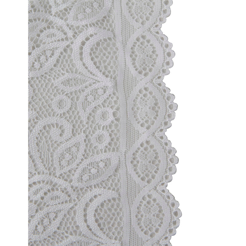 Sublime Lace Bodysuit i vitt, storlek L/XL