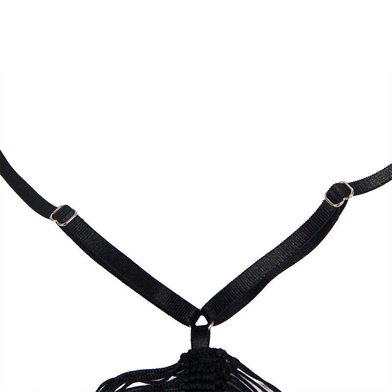 SUBBLIME strappy dress och thong i svart för kvinnor