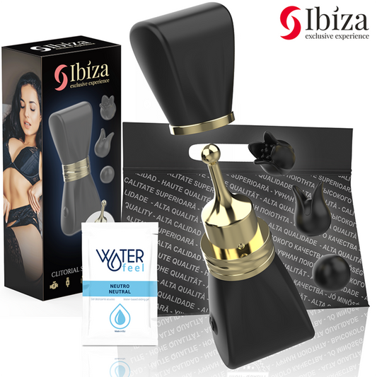 IBIZA klitorisstimulator med tre huvuden i bågform