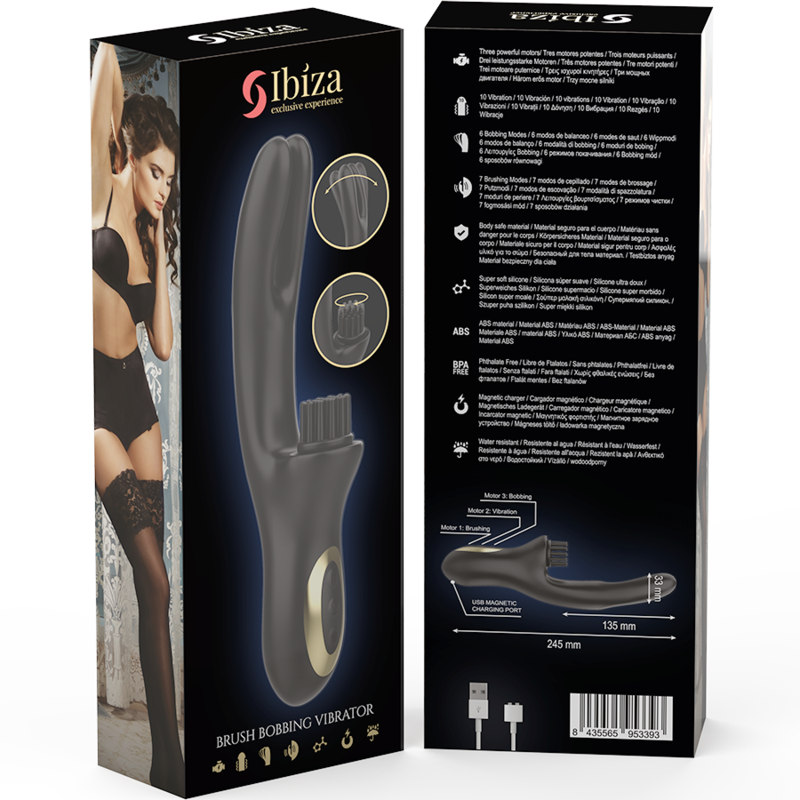 IBIZA Hi-Tech Rabbit Vibrator för klitorisstimulering