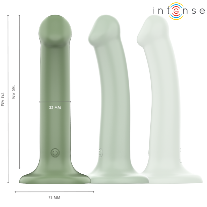 INTENSE BECCA vibrator med succionkoppsgrepp och fjärrkontroll