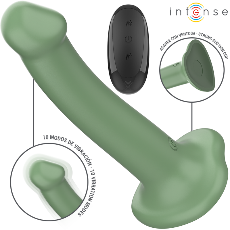 INTENSE BECCA vibrator med succionkoppsgrepp och fjärrkontroll