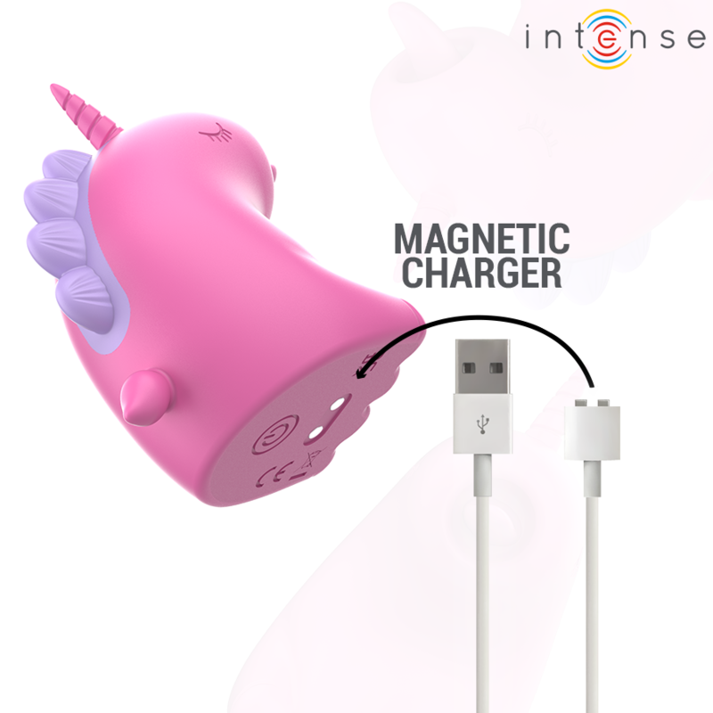 PINKIE 360º roterande tungstimulator i fuchsia