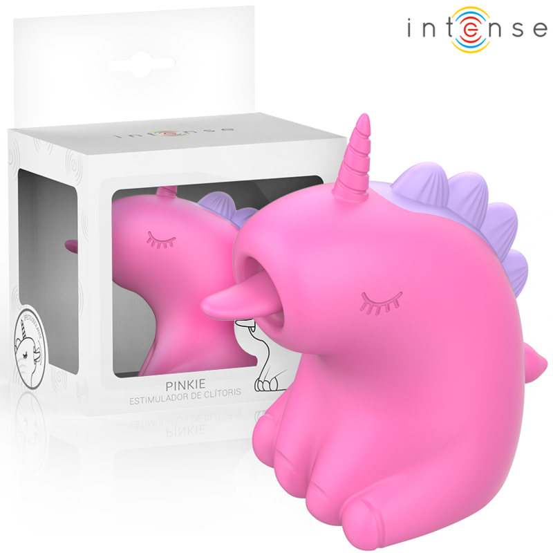 PINKIE 360º roterande tungstimulator i fuchsia