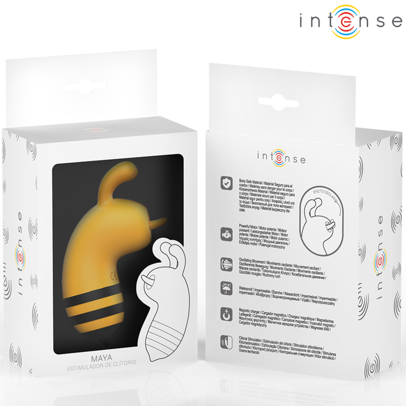 INTENSE - MAYA STIMULATOR MED 360º ROTERANDE TUNGSPETS