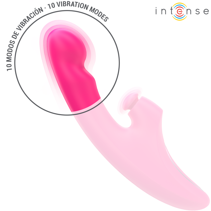 INTENSE EMI vibrator 13,5 cm multifunktionell rosa