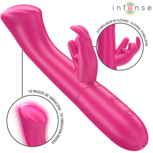JULIETA Rabbit Vibrator 18,6 cm i rosa