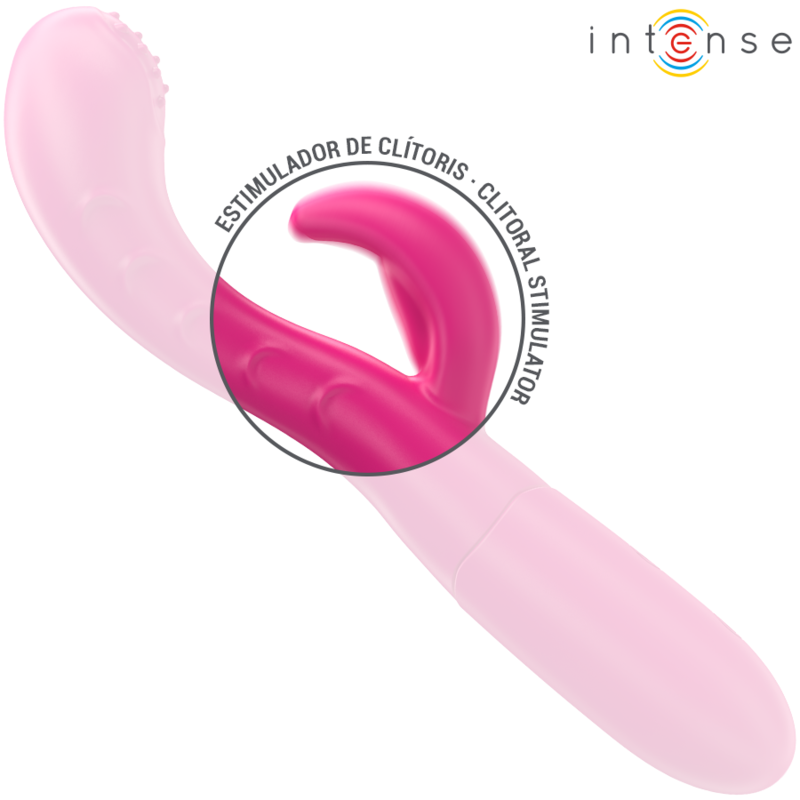 Rosa AMARA vibrator med stimulerande tungspets