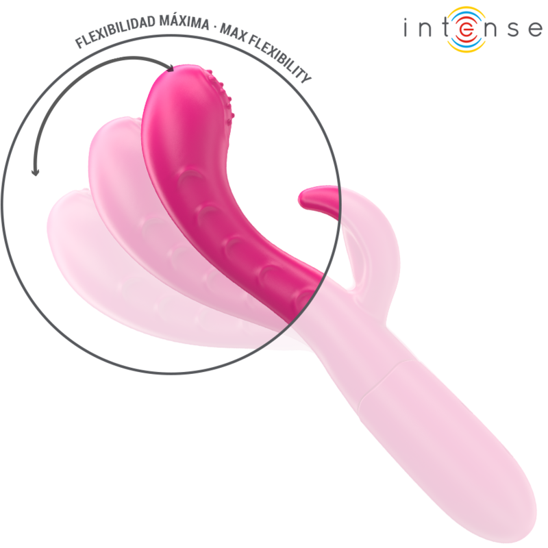 Rosa AMARA vibrator med stimulerande tungspets