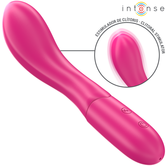 LISETTE vibrator 19 cm flexibel med 10 vibrationslägen i rosa