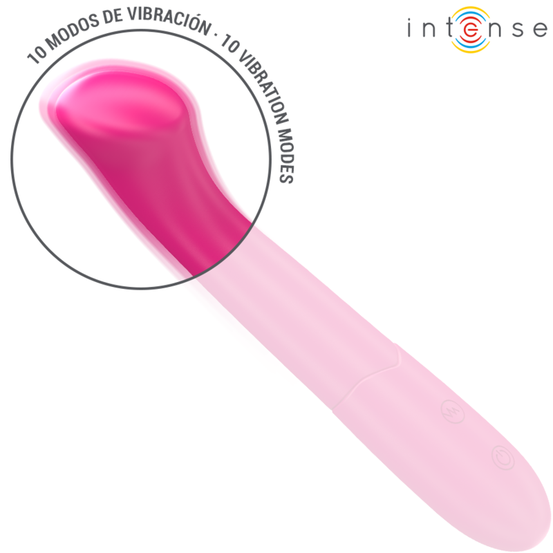 PATY vibrator 19 cm med flexibel design och 10 vibrationslägen